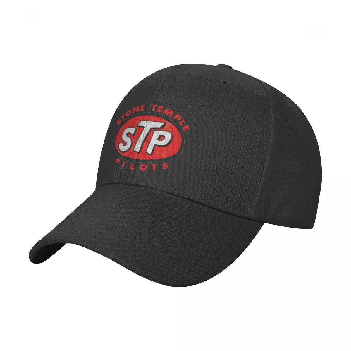 91510107MAC1P63Q47 Stone Temple Pilots Stp Band Unisex en Dames Mode Baseball Caps Casual Snap Caps Zomer Zonneklep Hoeden Pet Verstelbaar One Size