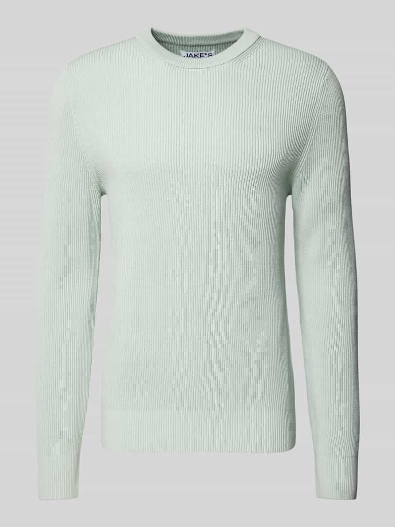 JAKE*S STUDIO MEN Gebreide pullover met ronde hals