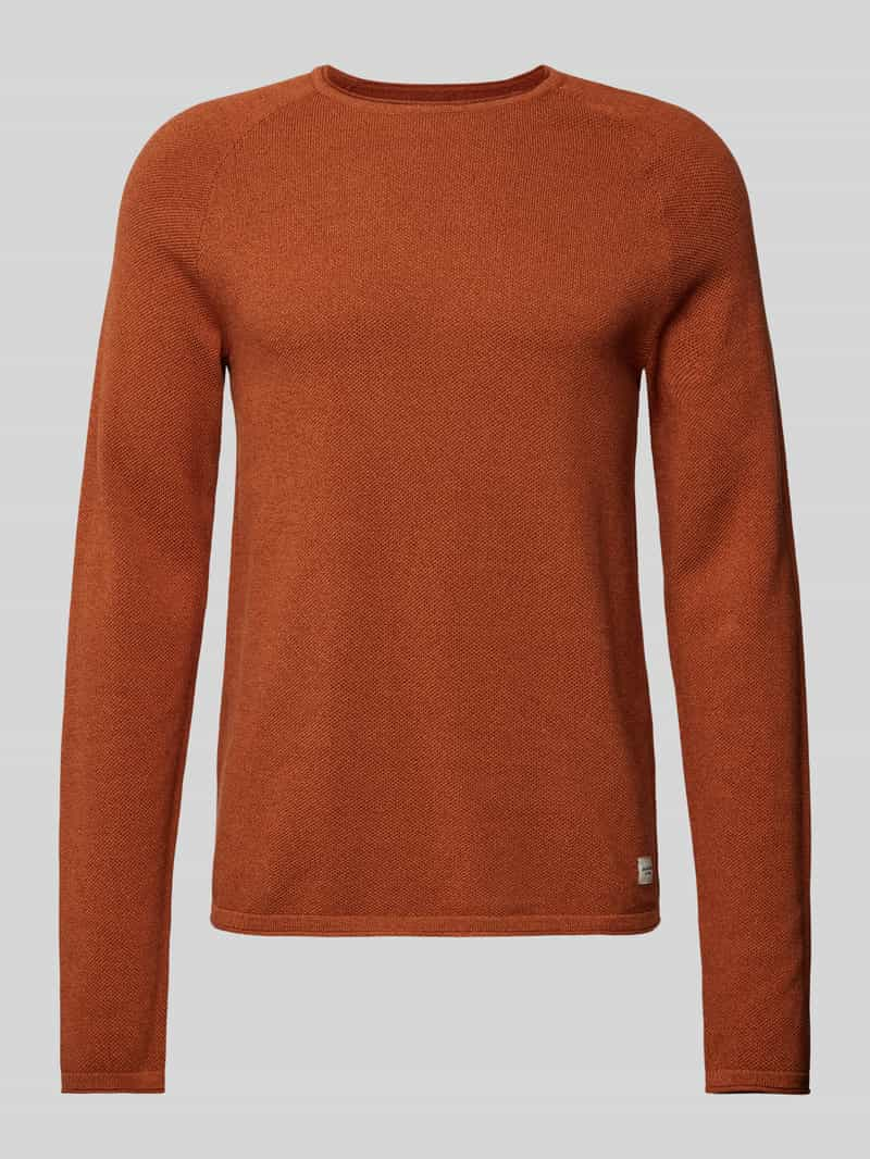 Jack & jones Gebreide pullover met ronde hals, model 'HILL'