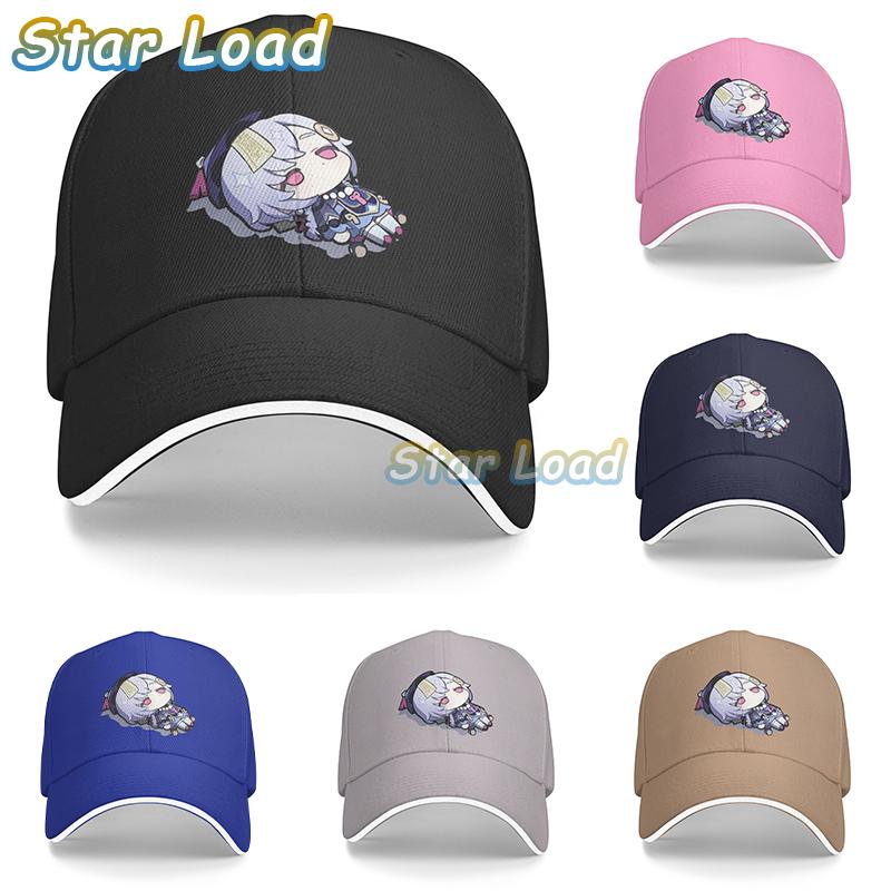 91440606MAC2AAET93 Bevroren terug naar de ziel van de nacht 77 Baseball Caps Pet Genshin Impact Game Zonnescherm Hoeden voor Unisex One Size