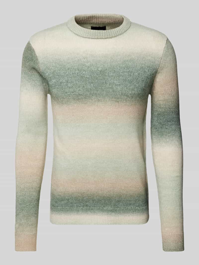 Only & Sons Gebreide pullover met ribboorden, model 'TIMBER'