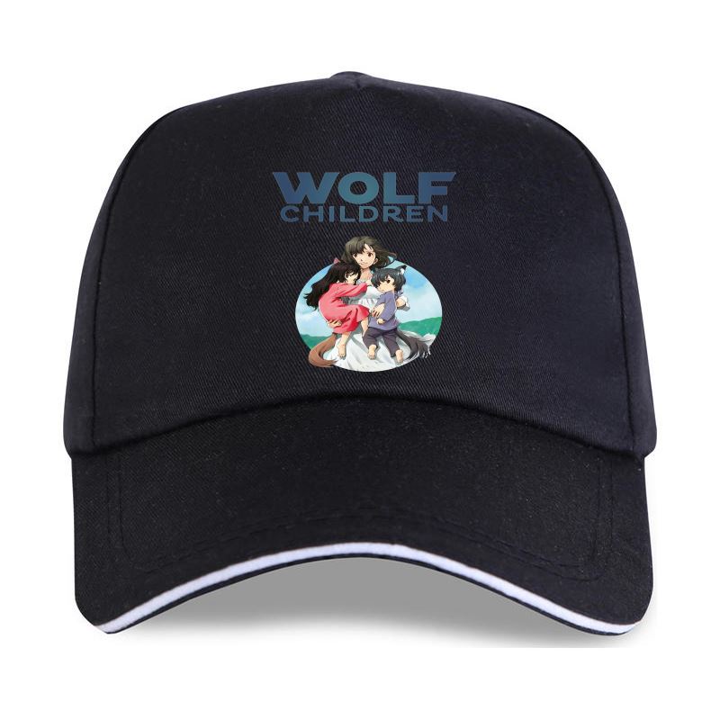 91440604MAC1QTP34F nieuwe cap hoed Anime Wolf Children V1 Kami Kodomo No Ame To Yuki Baseball Cap Alle maten S 5Xl fashion t-sdhirt Unisex katoen merk te