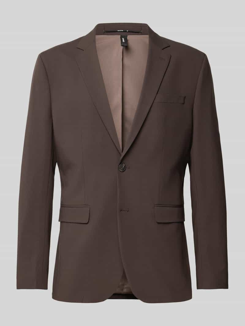 Selected Homme Slim fit colbert met paspelzak op de borst, model 'LIAM'