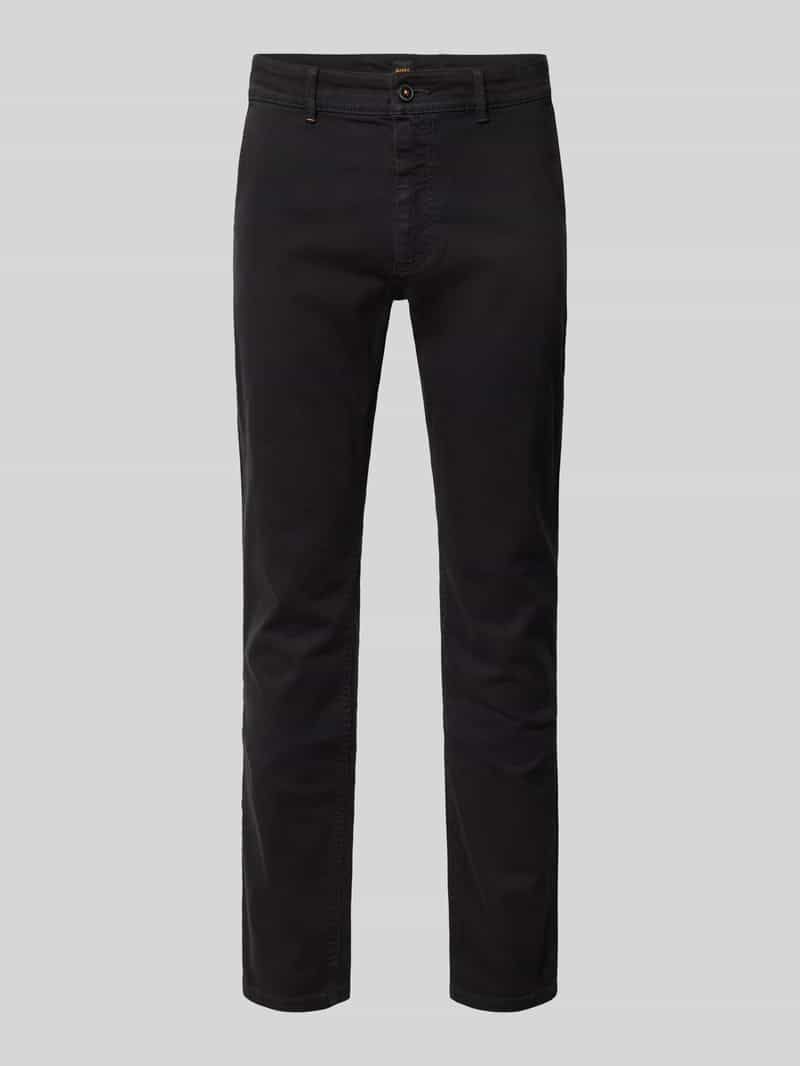 Boss Orange Slim fit chino met ceintuurlussen.