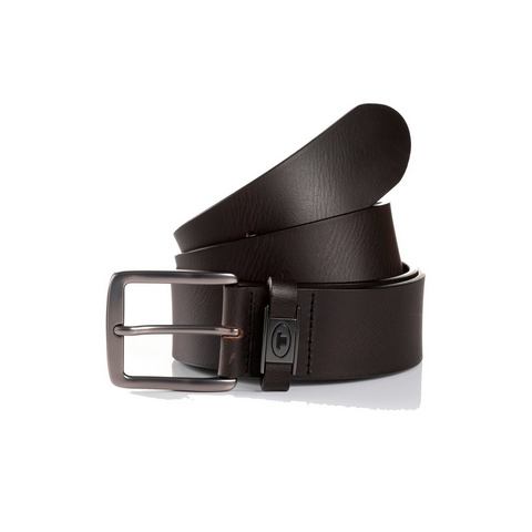 Tom Tailor Leren riem TTJULIAN 4 cm brede herenriem, ideaal voor jeans, tot maat 120