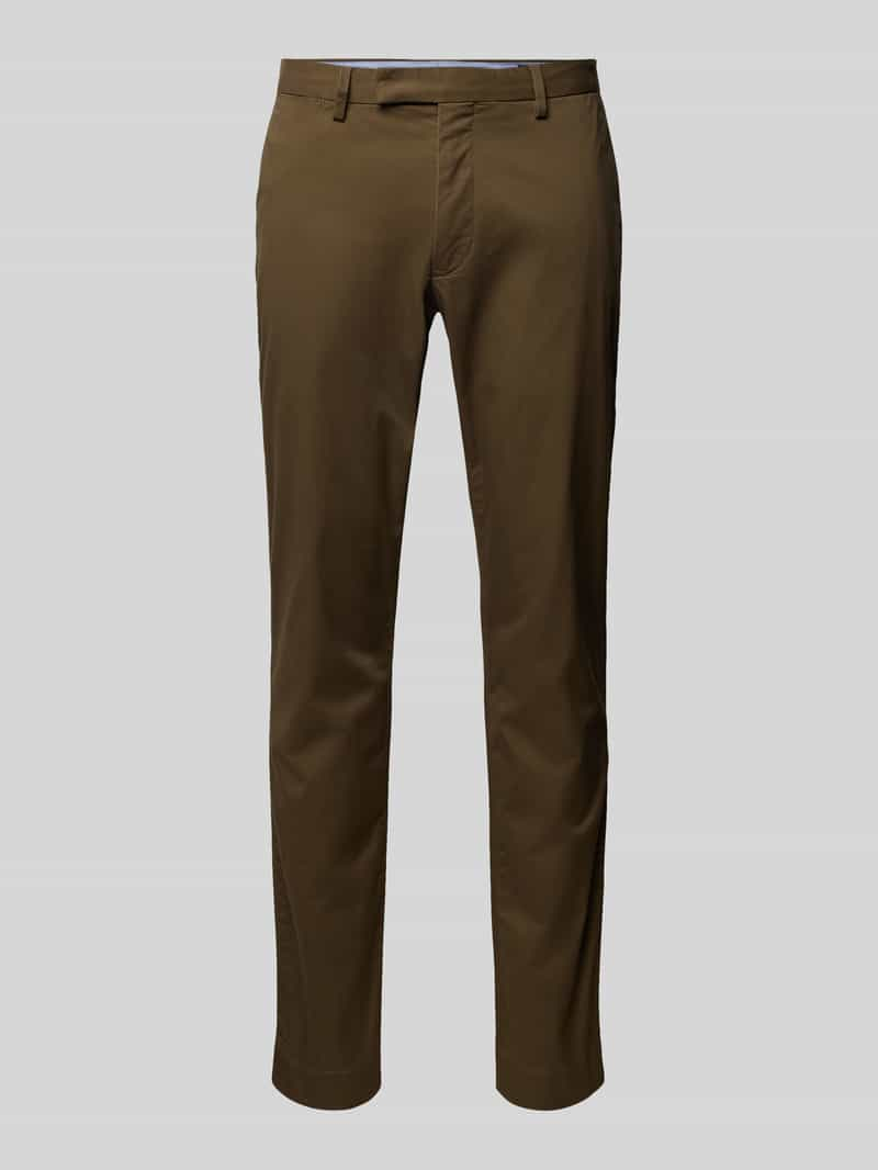 Polo Ralph Lauren Slim stretch fit chino met riemlussen