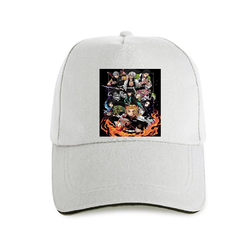 91460000MAC0FHAR19 Mannen Hashira Demon Slayer Baseball cap Tanjiro Kimetsu Geen Yaiba Kamado Nezuko Tanjirou Agatsuma Katoen Fitness Nieuwe