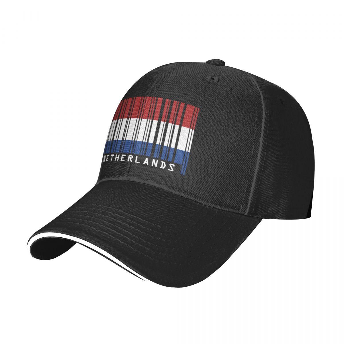 91460000MABYK9JE7A Nederlandse Vlag Nederlands Holland Amsterdam 1024 Strand Outdoor Baseball Caps Aantal:1 One Size