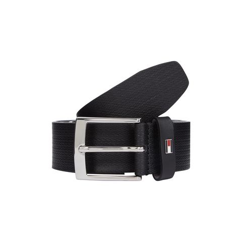 Tommy Hilfiger Leren riem ADAN HERRINGBONE 3.5