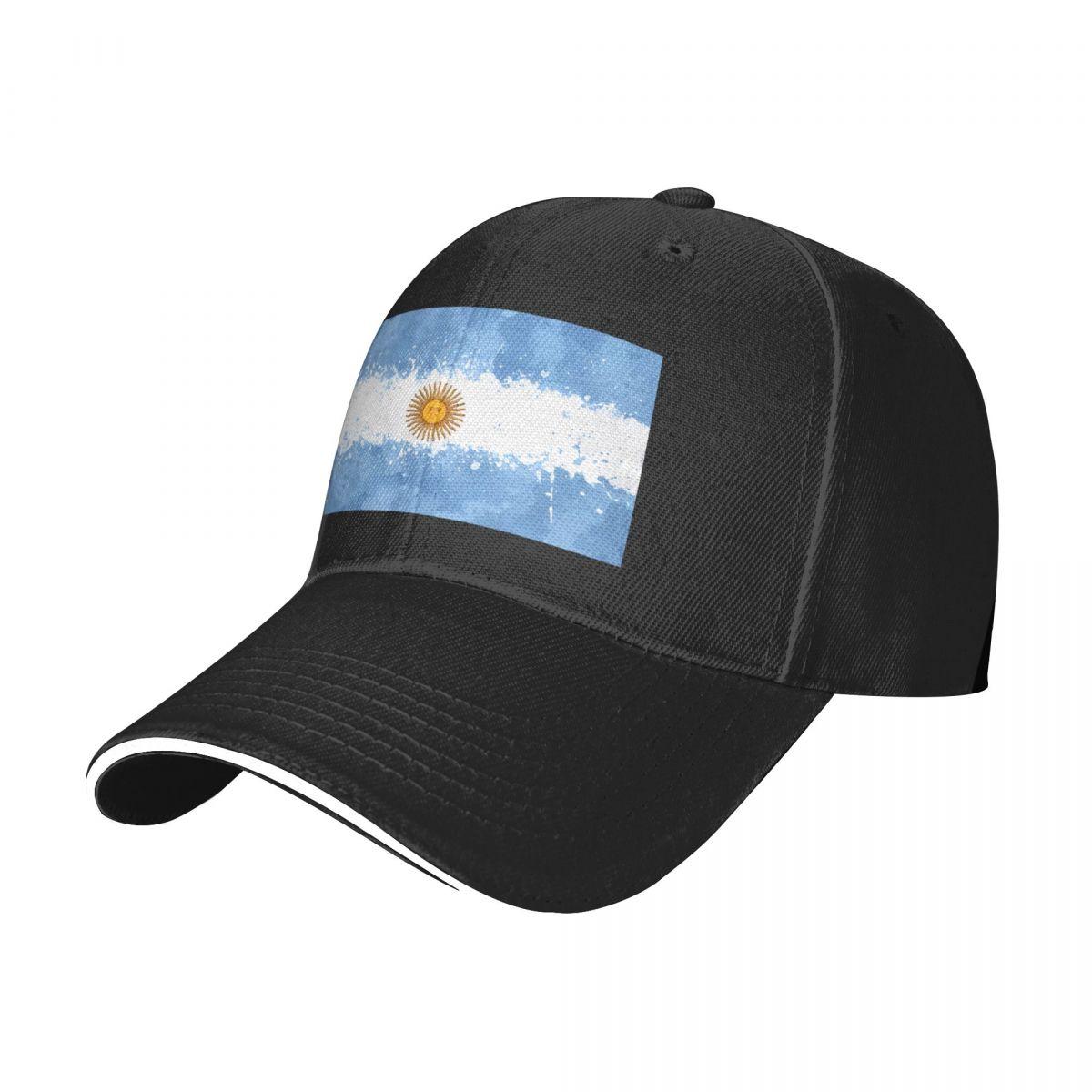 91460000MABYK9JE7A Argentinië Vlag Strand Zonnescherm Baseball Caps Aantal:1 One Size