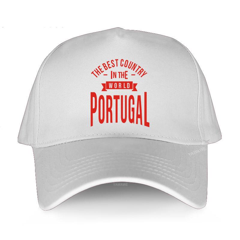 91140106MA0LTHB19W Nieuwe aankomst Unisex ademende baseballpet Boyfriend-hoeden Het beste land ter wereld Portugal Unisex-mode in veel kleuren petten Adjustable