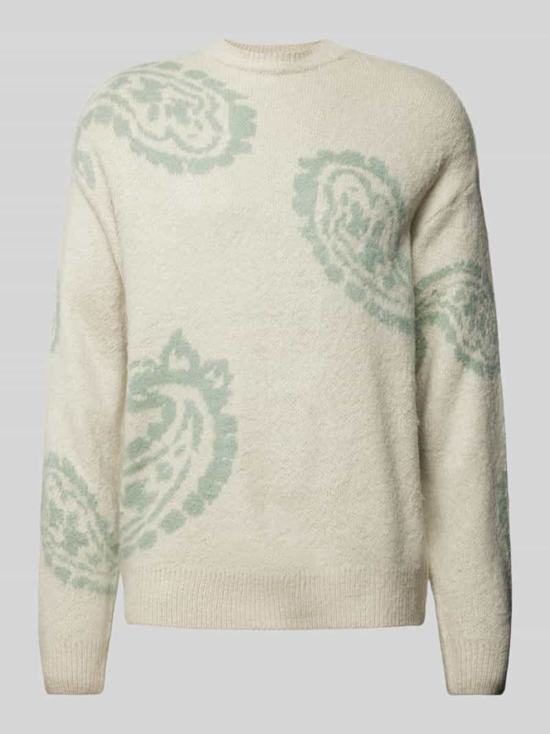 Only & Sons Gebreide pullover met ribboorden, model 'RONNIE'