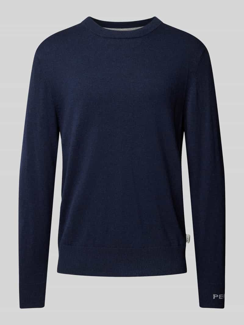 Pepe Jeans Gebreide pullover met ronde hals, model 'Andre'