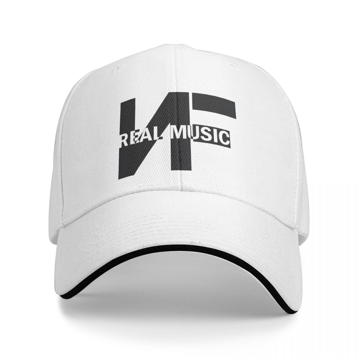 91440605MAC58Q307J NF Real Music Logo Trucker Cap Outfits Klassieke Snapback Hoed voor Unisex Vrouwen Pet Geschikt voor alle maten One Size