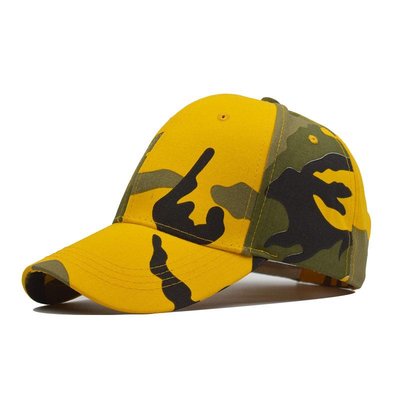 91610103MAC303Y57G Tactische Legerpet Outdoor Sport Streep Militaire Cap Camouflage Hoed Eenvoud Leger Camo Jacht Baseball Caps Adjustable