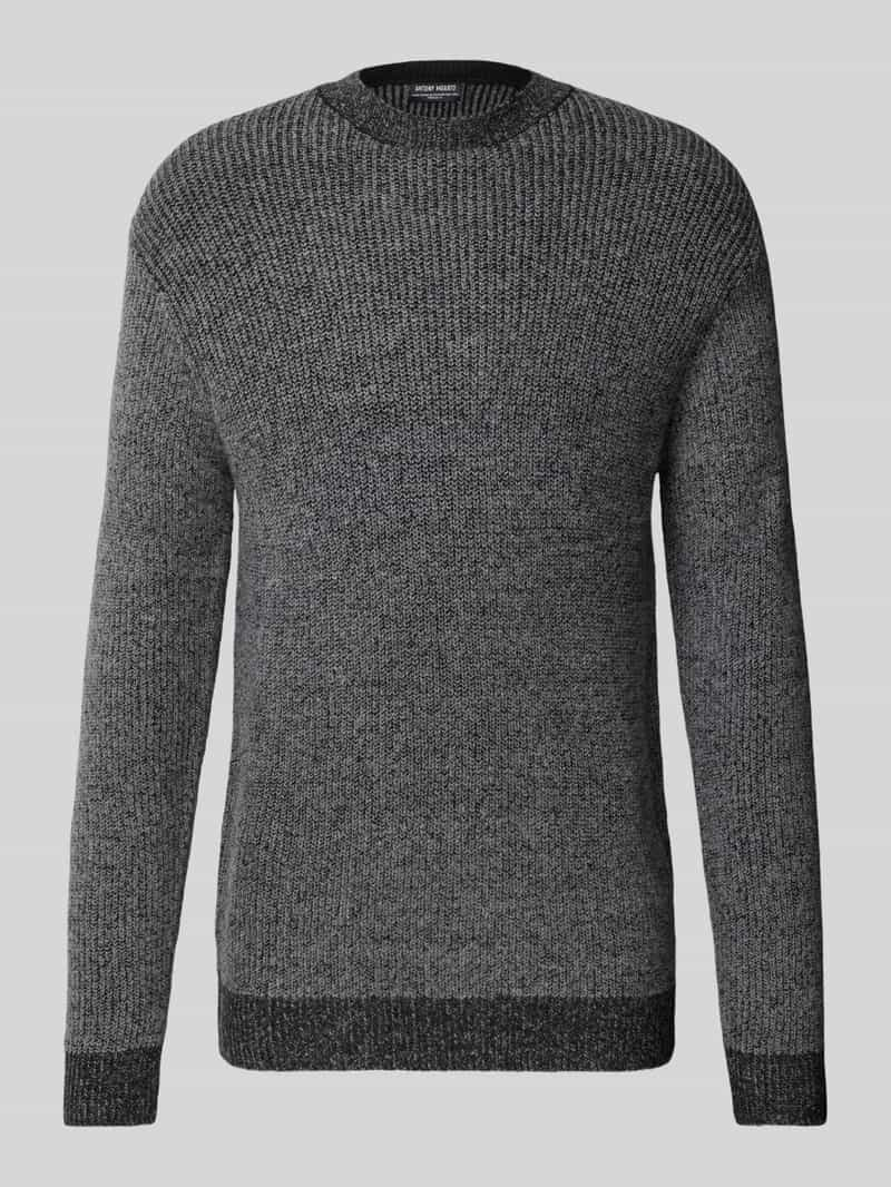 Antony Morato Gebreide pullover met ronde hals