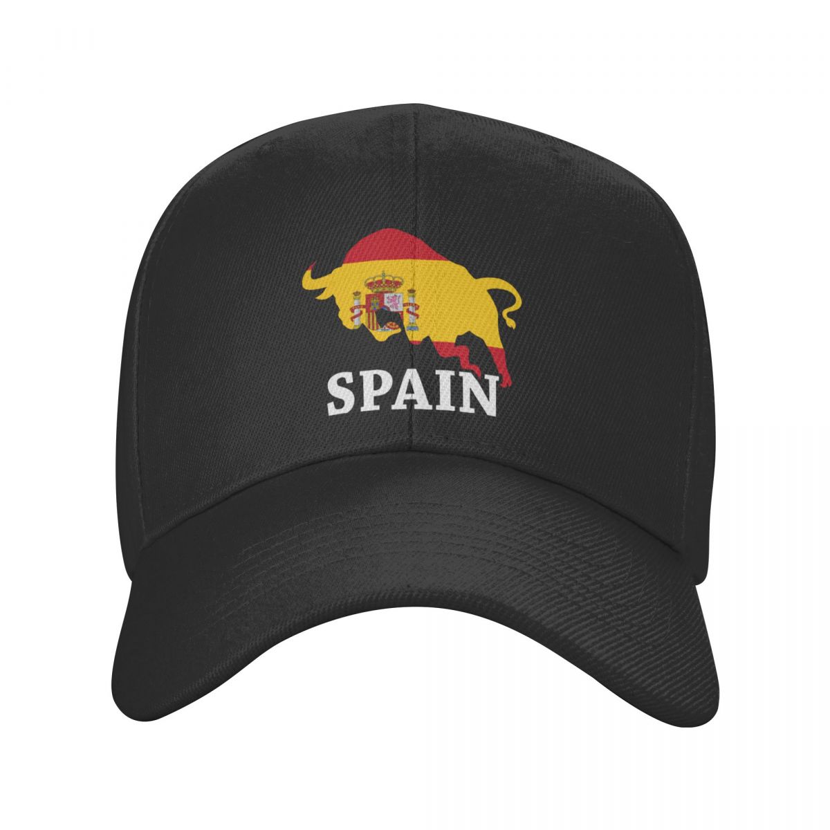 91510107MAC34WEG02 Klassieke Spaanse Stier Spanje Vlag Baseball Cap Unisex Vrouwen Aangepaste Verstelbare Volwassen Vader Hoed Outdoor Baseball Cap