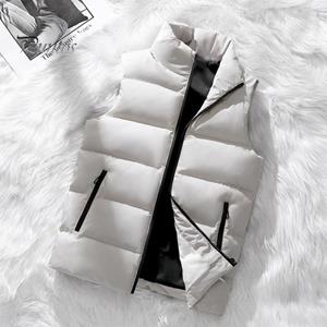 DILLER Heren vest jas ritssluiting opstaande kraag mouwloos dun vest met zakken effen kleur winddicht vest bovenkleding M blauw