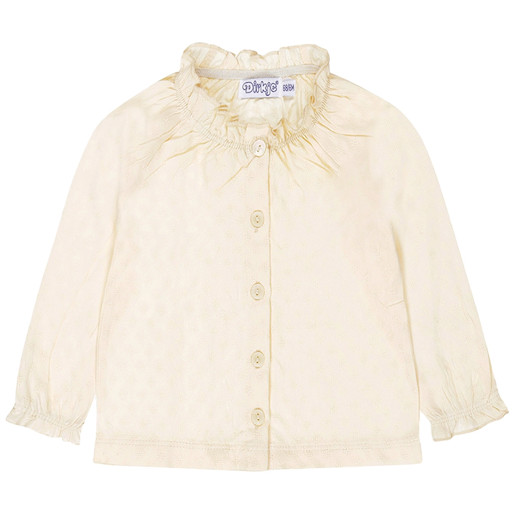 Dirkje-collectie Blouse Shine (off white)