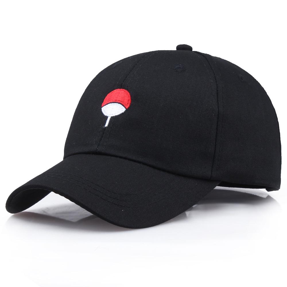 91141024MA7XA23D53 Japan Anime Baseball Cap Unisex Vrouwen Ninja Akatsuki Cartoon Snapback Hoed Cloud Geborduurde Vizieren Cap Cosplay Hip Hop Vissen hoeden 55-60cm