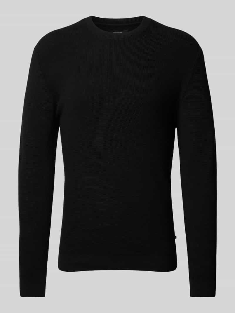 Matinique Gebreide pullover met labeldetail, model 'lagoon'