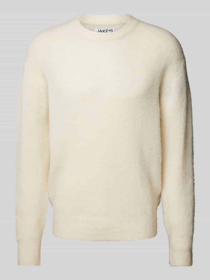 JAKE*S STUDIO MEN Gebreide pullover met ronde hals