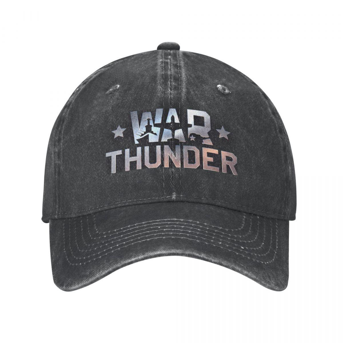 91440118MAC534JW32 War Thunder Game Baseball Cap Outfit Vintage Distressed Denim Gewassen Zonnekap Unisex Stijl Zomer Ongestructureerde Zachte Hoeden Cap One Size