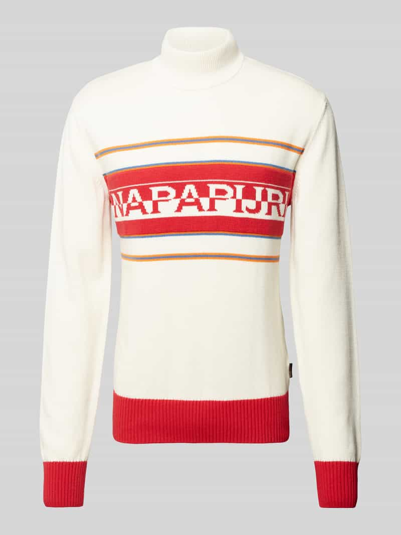 Napapijri Gebreide pullover met turtleneck, model 'SARDONA'