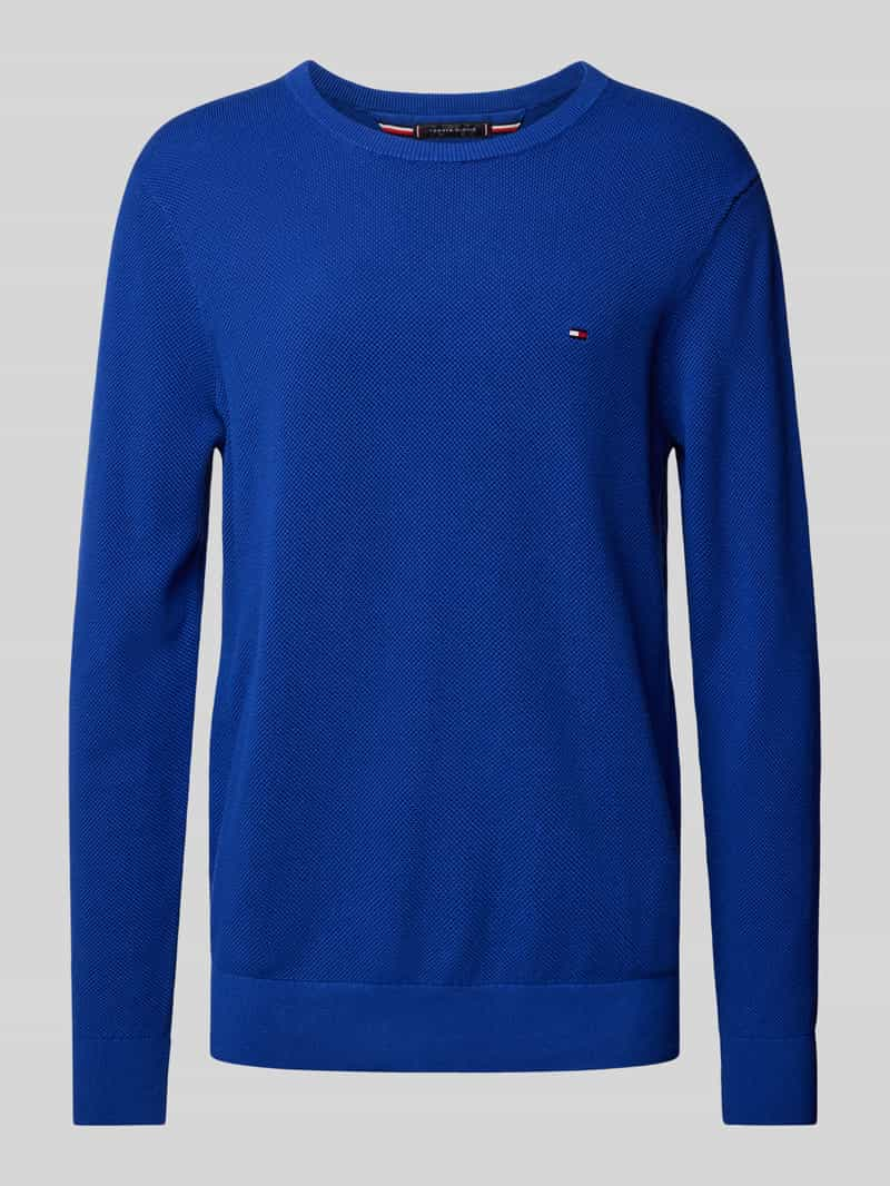 Tommy Hilfiger Gebreide pullover met logostitching