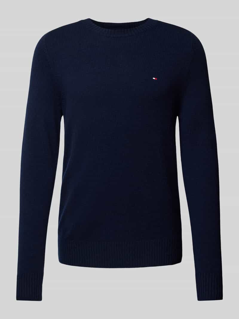 Tommy Hilfiger Wollen pullover met logostitching