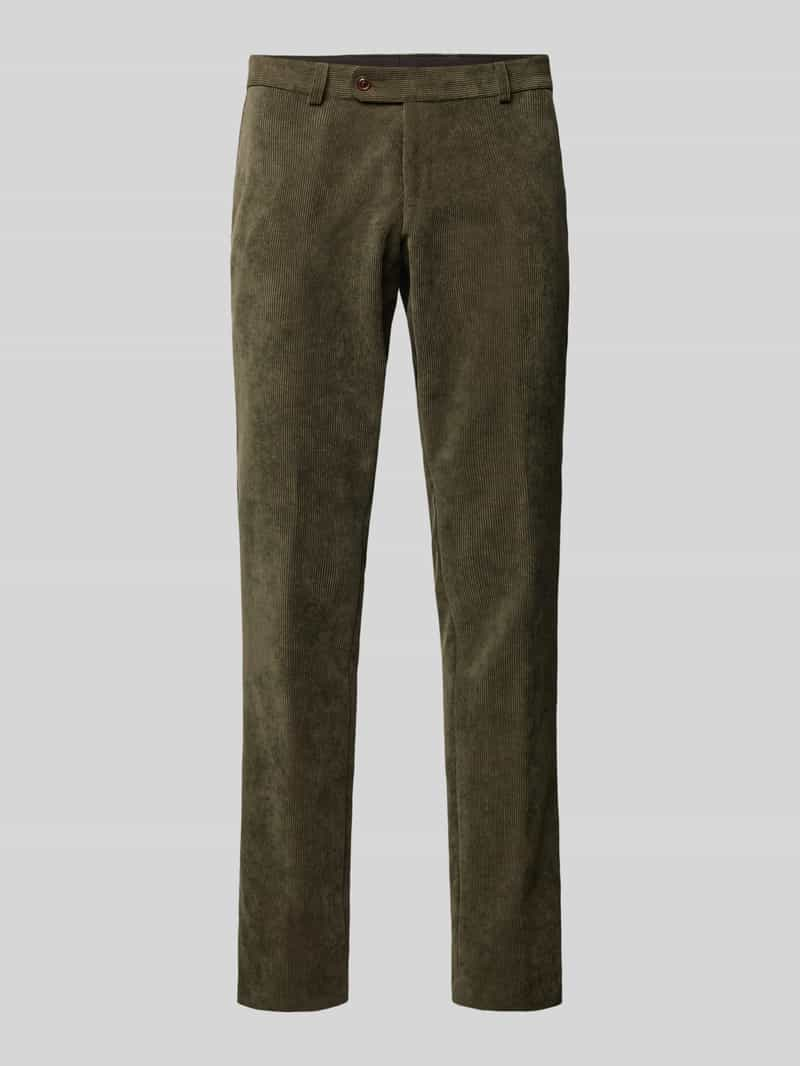 Carl gross Corduroy broek met steekzakken, model 'Tomte'