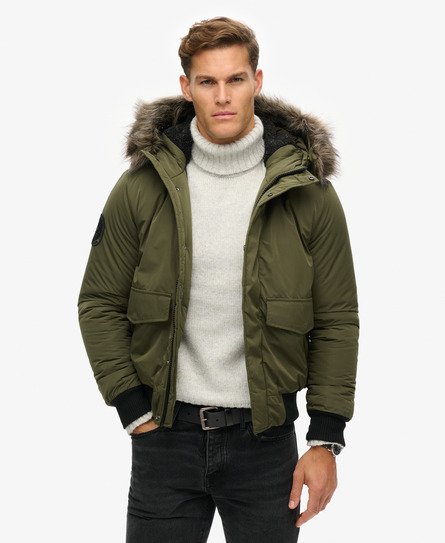 Superdry Mannen Everest Bomberjack Khaki