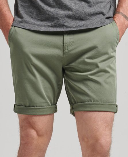 Superdry Male Core Chinoshort van Biologisch Katoen Groen