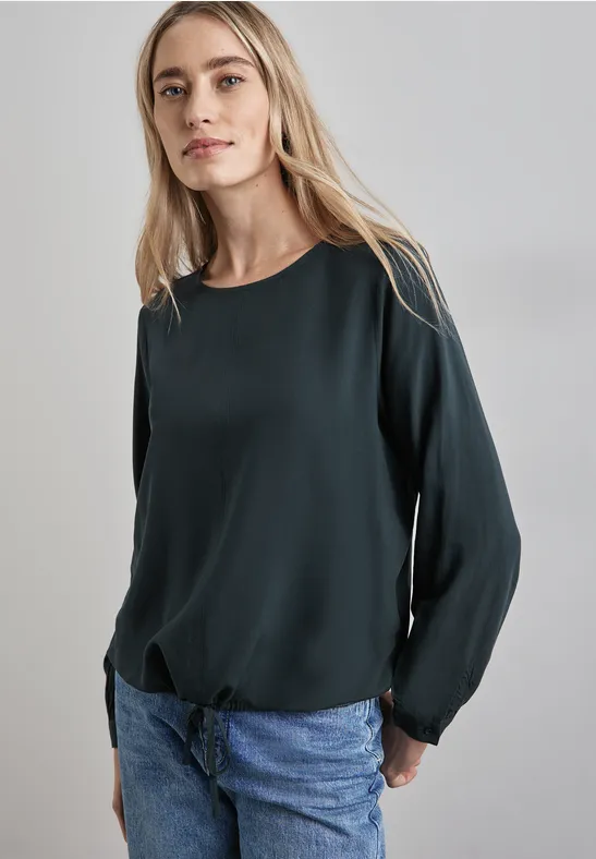 Street One Blouse in effen kleur