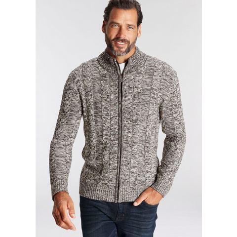 Man's World Vest met kabelpatroon