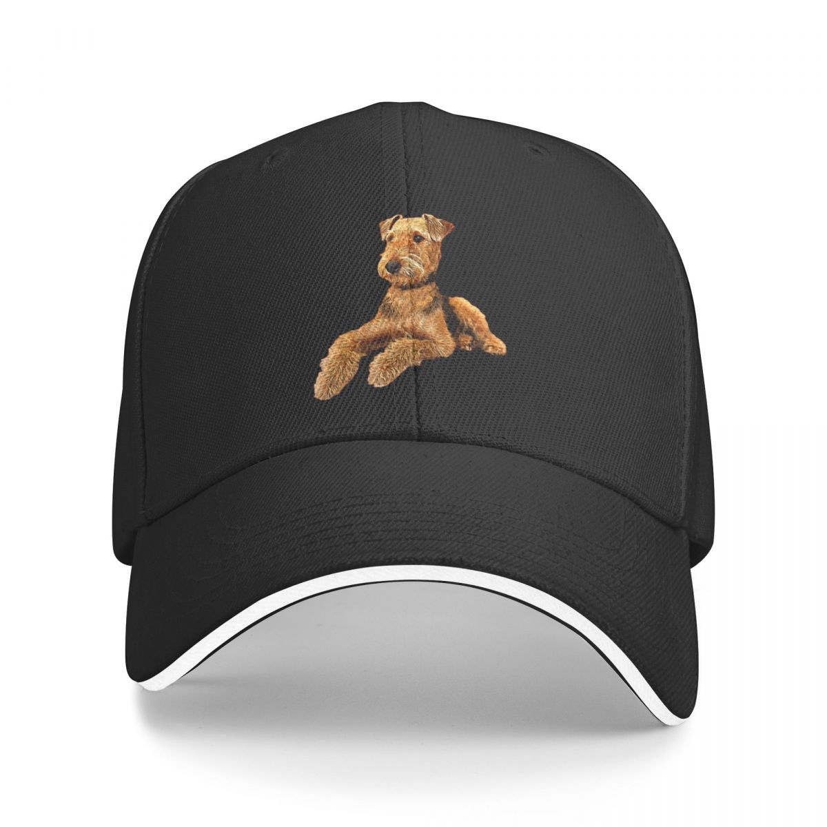 91220702MAC3XJBU98 Airedale Terriër Mooie Hond Baseball Cap Groot Formaat Hoed Wandelhoed Nieuwe Hoed Grappige Hoed Unisex Hoeden Dames