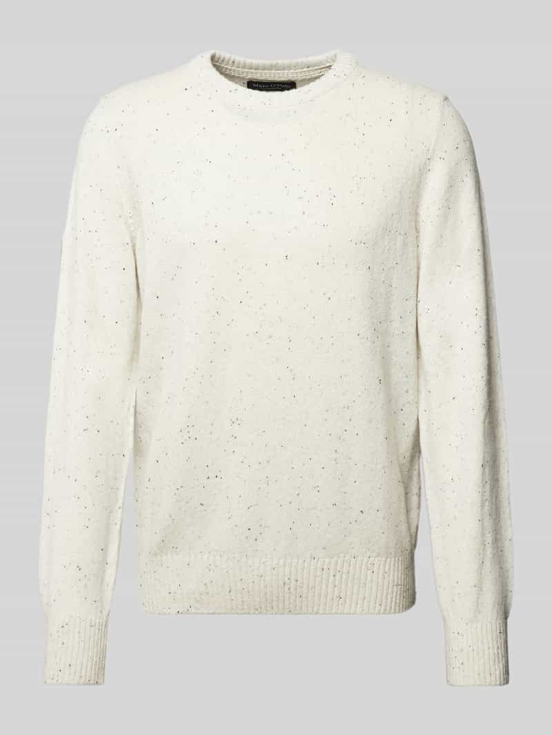 MARC O POLO Regular fit pullover van tweedgaren