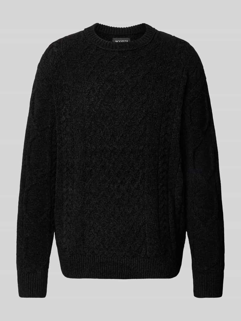 Scotch & Soda Gebreide pullover met ronde hals