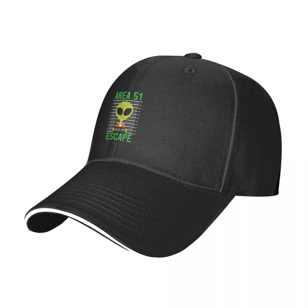 91510107MAC1P63Q47 Storm Area 51 Funny Alien Escape UFO Cap Baseball Cap cap Unisex hoed Dames