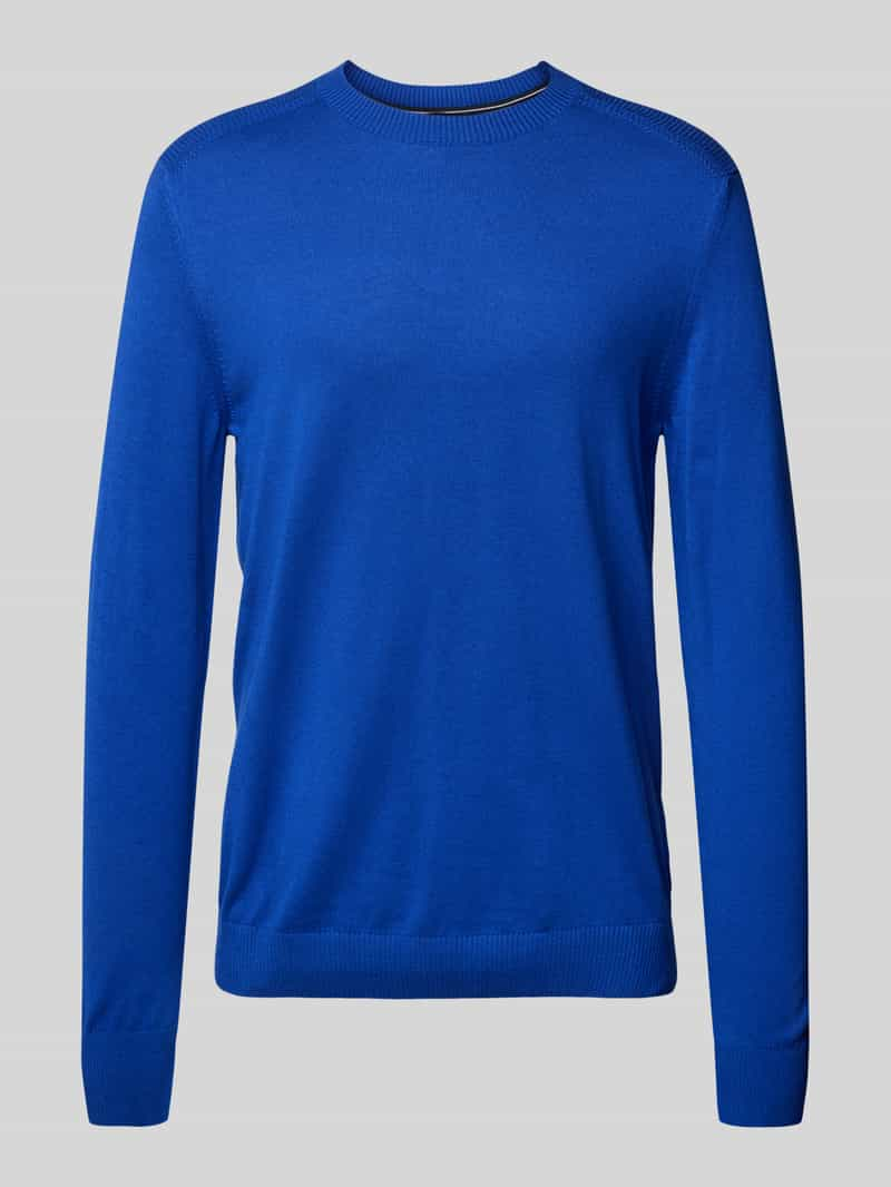 JOOP! Collection Gebreide pullover met ronde hals, model 'Sergor'