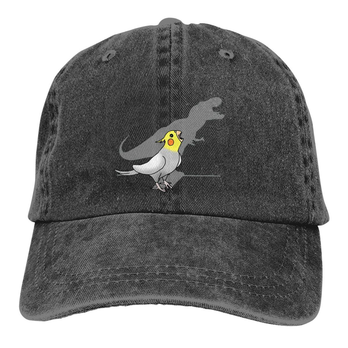 91440606MAC0BB6U2T Shadow Valkparkiet Baseball Cap Unisex Hoeden Dames Vizierbescherming Snapback Dinosaur Dinosauria Animal Caps One Size