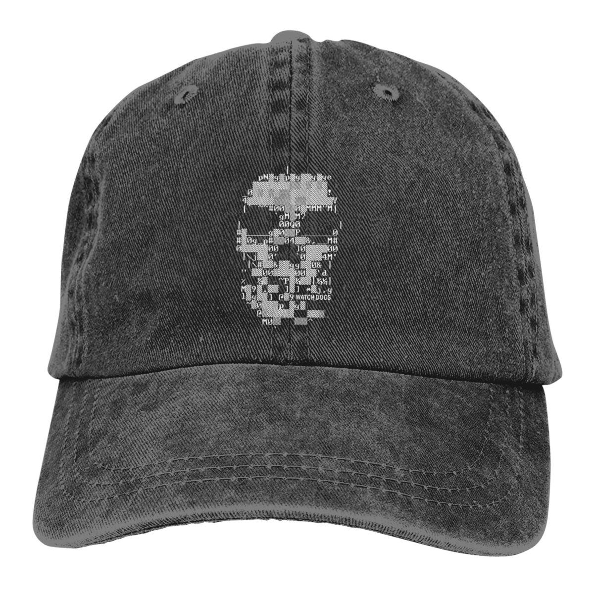 91421224MABNCF2A91 Watch Dog Legioen Sabine Brandt Bagley Game Veelkleurige Hoed Peaked Women's Cap Dedsec Skull Gepersonaliseerde Vizier Bescherming Hoeden One Size