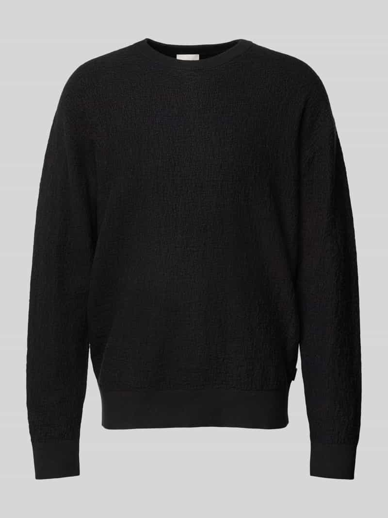 CK Calvin Klein Gebreide pullover met ronde hals