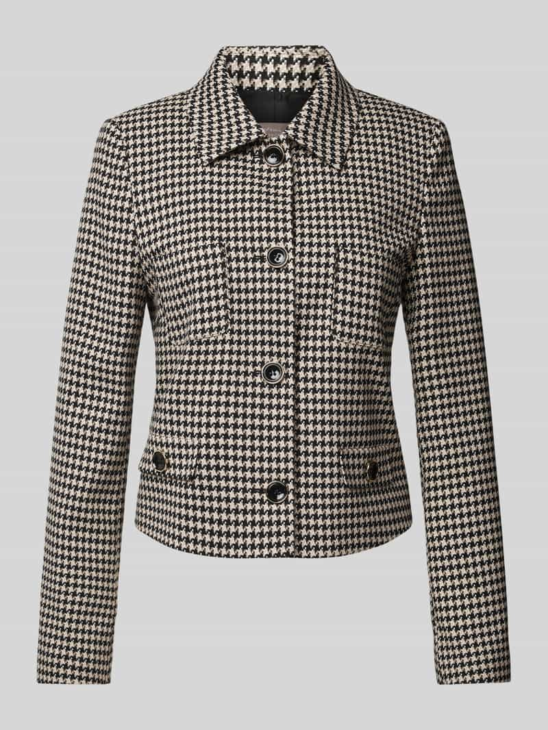 Christian Berg Woman Selection Blazer met platte kraag