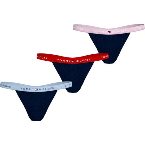 Tommy Hilfiger Underwear Slip met logo-opschrift (3 stuks)