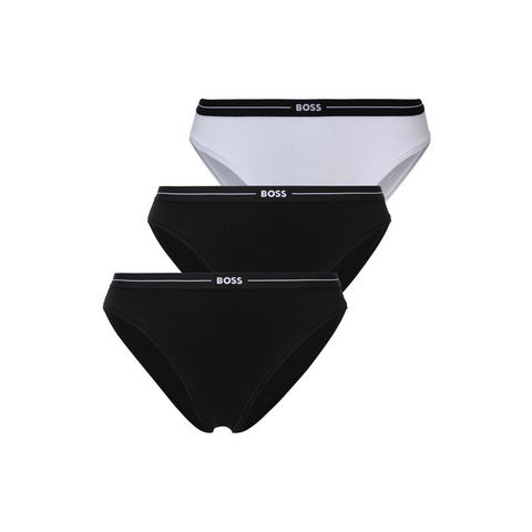 BOSS Slip 3P BRIEF met elastische logoband (3 stuks)