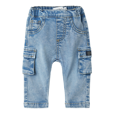 Name it Medium Cargo Jeans Nbmben Blauw Denim