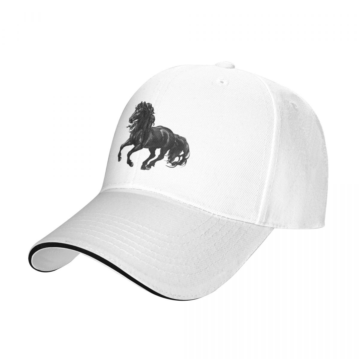 91530102MAC1PG27XM Fries paard II Cap Baseball Cap cap Hoed strandhoed Unisex Dames