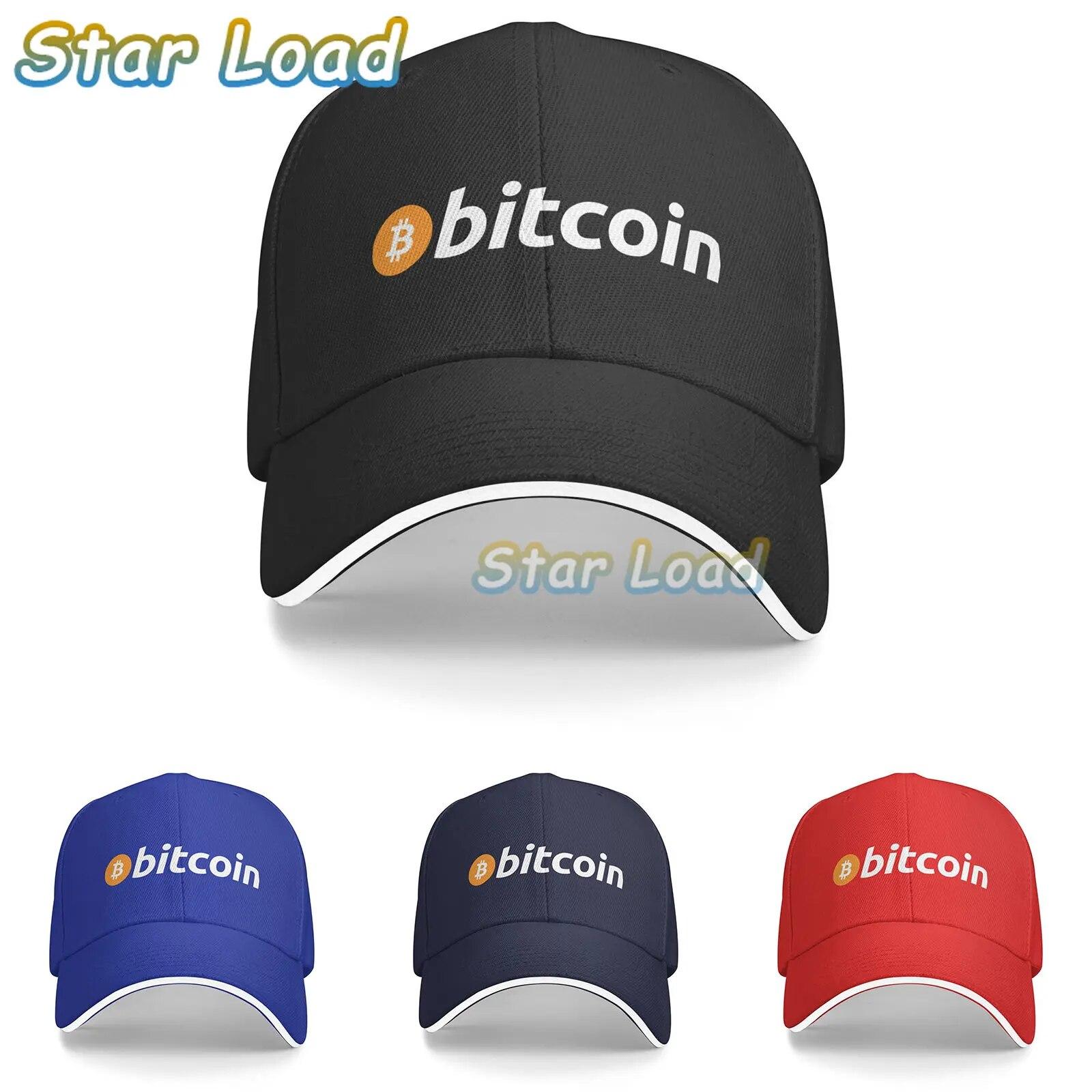 91440606MAC2AAET93 Klassieke Bitcoin De originele baseballpet voor unisex dames Ademende BTC Crypto-munten Dad Hat Sports voor unisex One Size