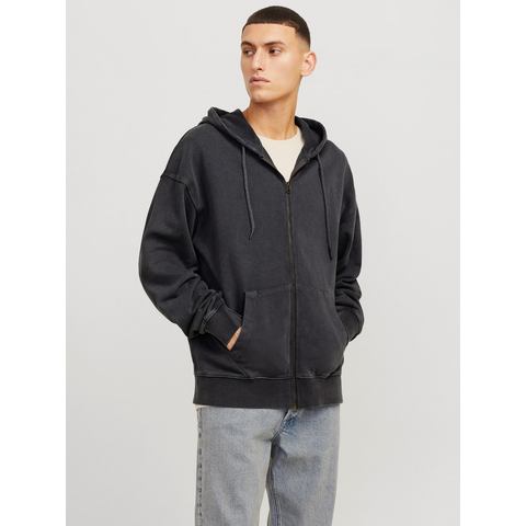 Jack & Jones Capuchonsweatvest JJECHARGE FADED SWEAT ZIP HOOD NOOS